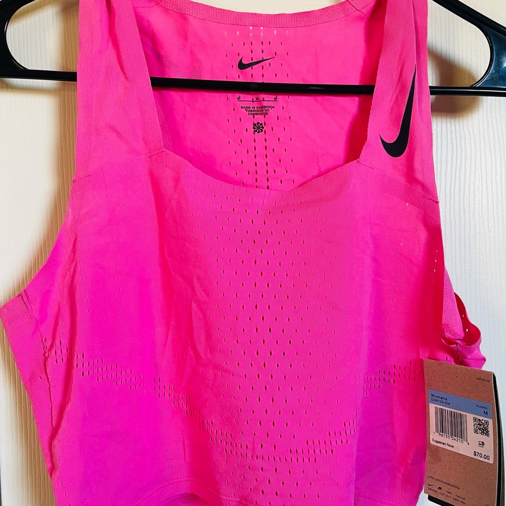 Nike Women's Hot Pink Running Tank Top